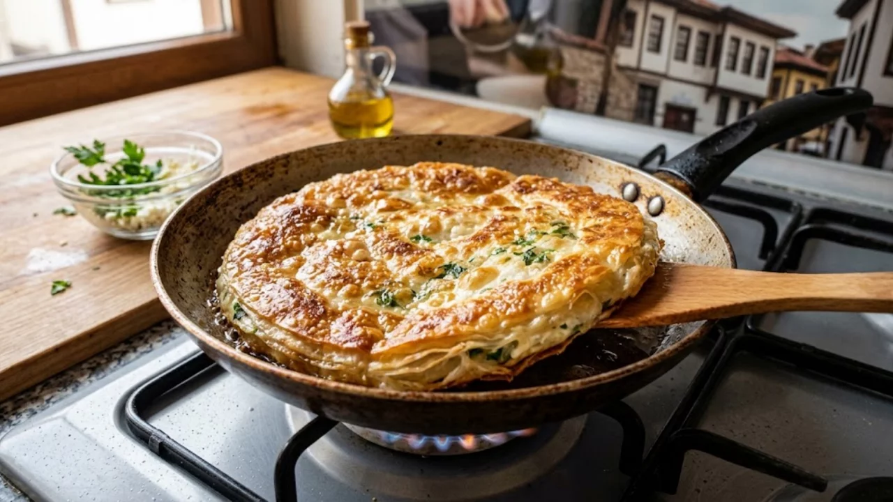 Tavada 5 Dakikalık B&ouml;rek Tarifi!