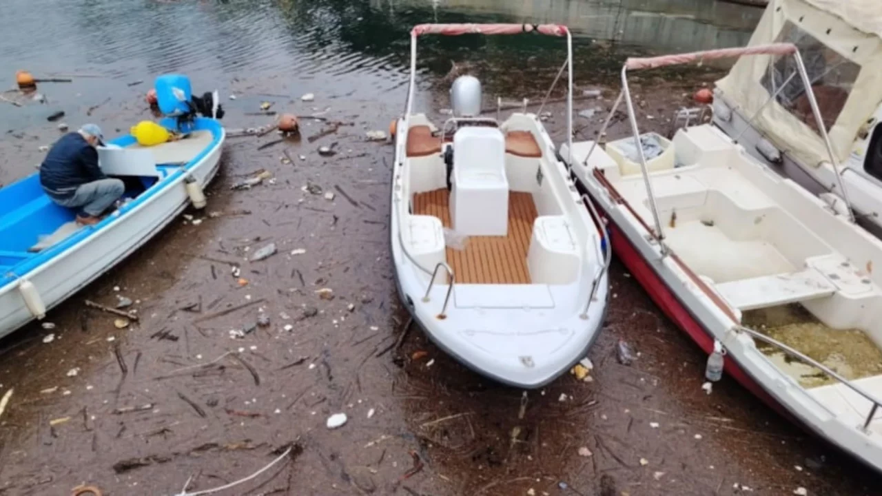 Fırtına Kocaeli'deki balıkçı teknelerini vurdu: Hasar tespit çalışmaları sürüyor