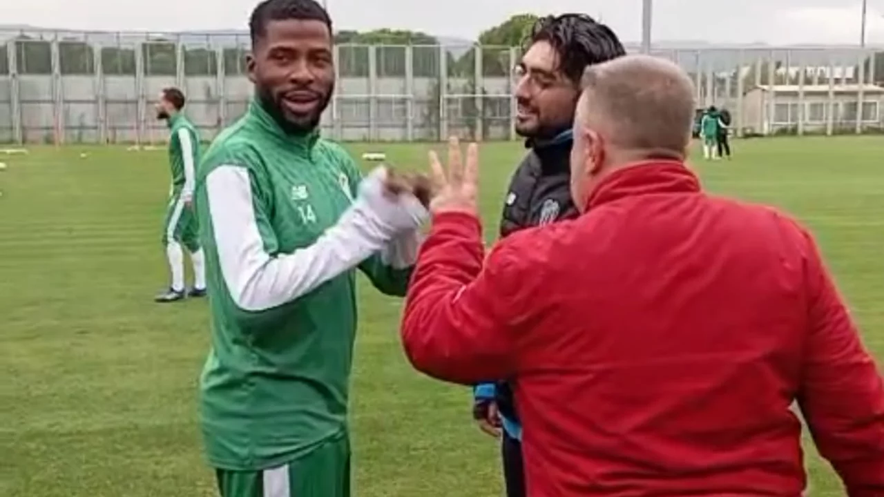 Bursasporlu Iheanacho'ya karpuz sürprizi! 