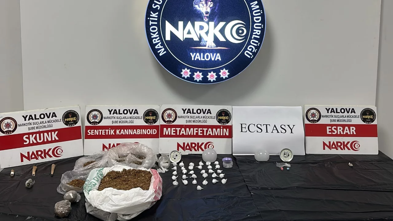 Yalova'da uyuşturucu operasyonları! 2 ş&uuml;pheli tutuklandı