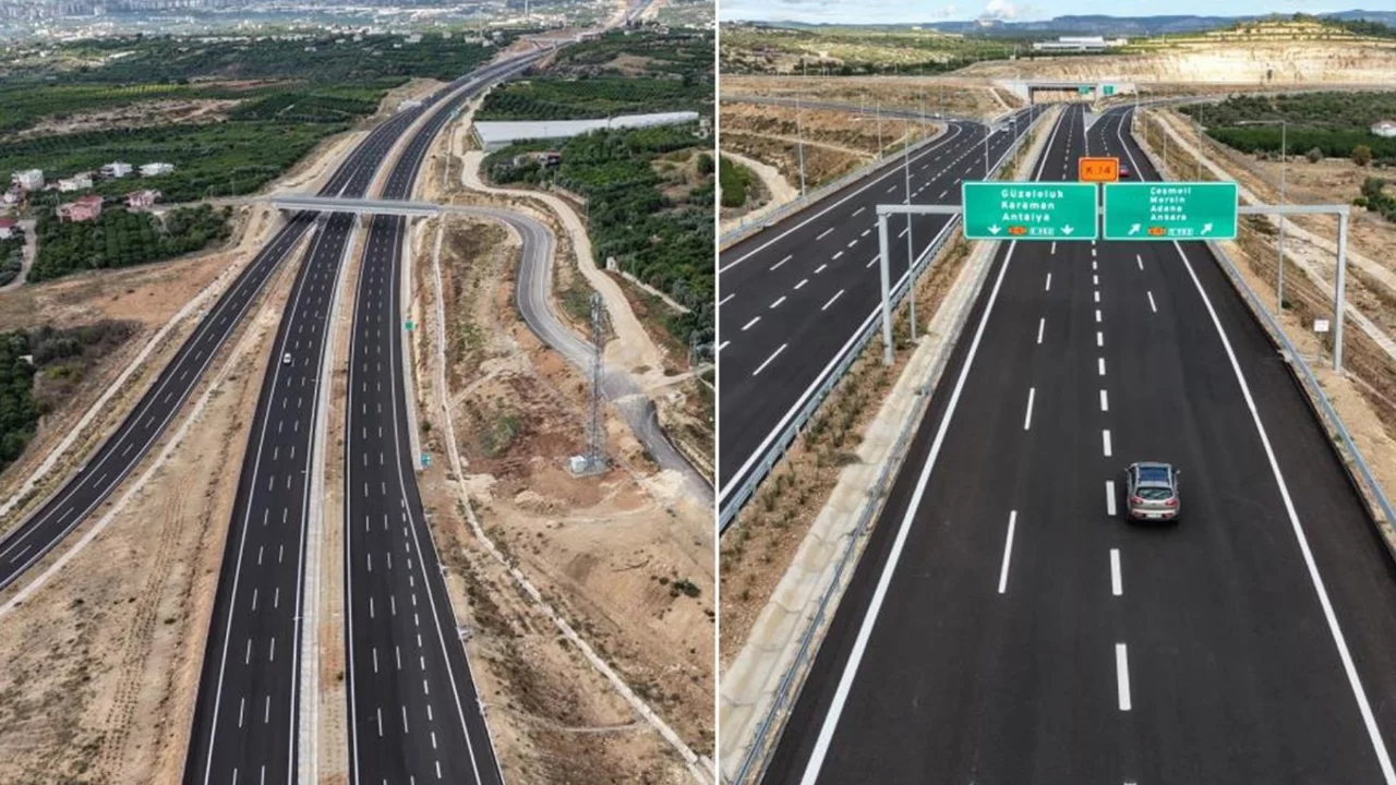 Gece yarısı a&ccedil;ıldı! 2,5 saatlik yol 18 dakikaya d&uuml;şt&uuml;