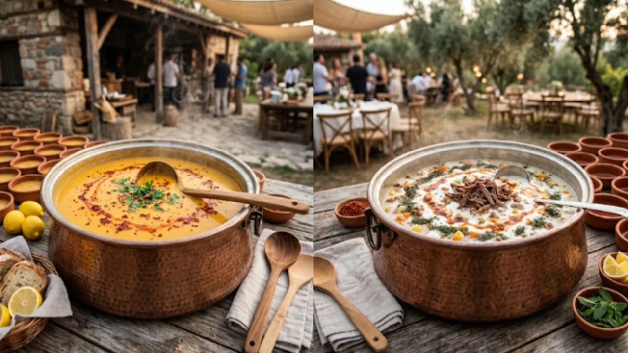 Kalabalık Davetler İ&ccedil;in 100 Kişilik &Ccedil;orba Nasıl Yapılır? (S&uuml;zme Mercimek & Mevlana &Ccedil;orbası &Ouml;l&ccedil;&uuml;leri)