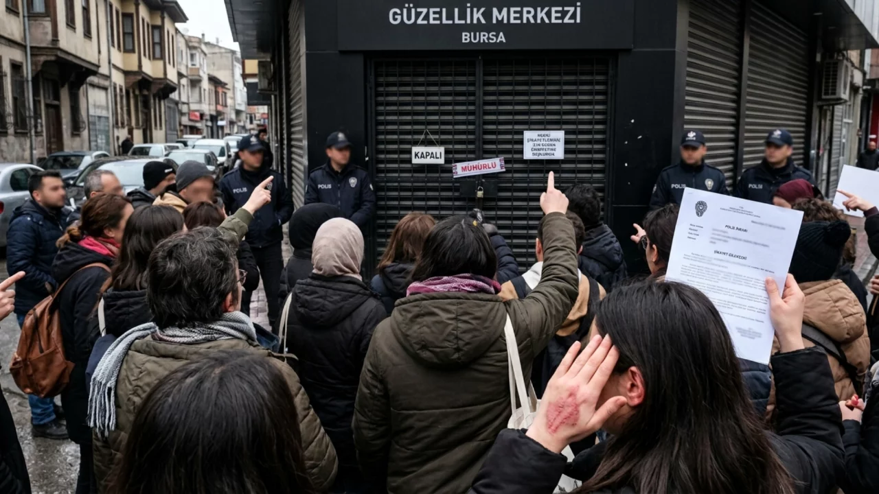 Bursa'da g&uuml;zellik merkezi skandalı! Y&uuml;zlerce kişiye senet imzalattılar...