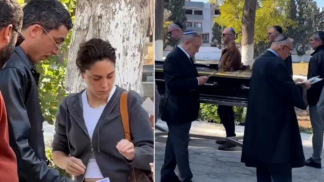 Can Bonomo'nun acı g&uuml;n&uuml;! Babası Yaşar Bonomo son yolculuğuna uğurlandı