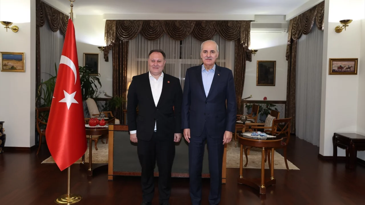 TBMM Başkanı Kurtulmuş, T&uuml;rkiye'nin Bişkek B&uuml;y&uuml;kel&ccedil;iliğini ziyaret etti