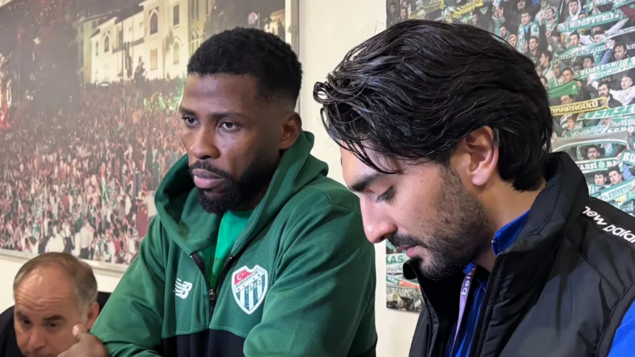 Bursaspor'un golc&uuml;s&uuml; Iheanacho: 'Rekor kırmayı beklemiyordum'