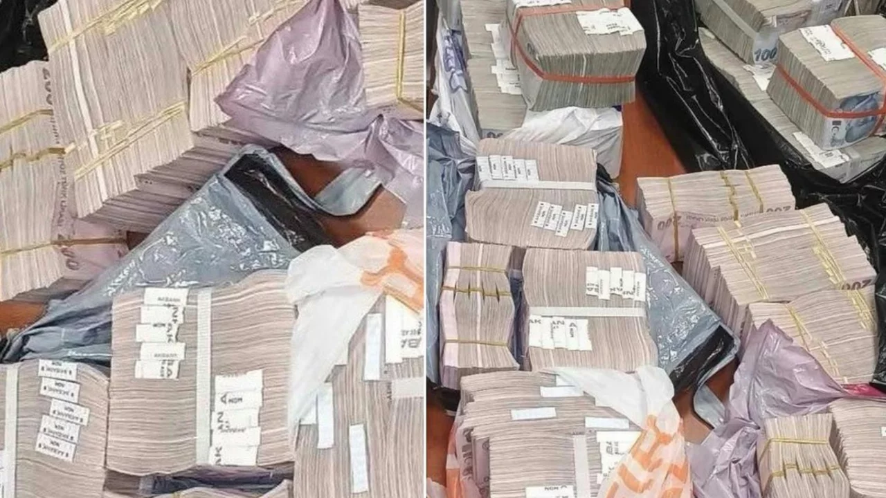 T&uuml;rkiye'den &ccedil;ıkarken yakalandı! Valizinden servet &ccedil;ıktı