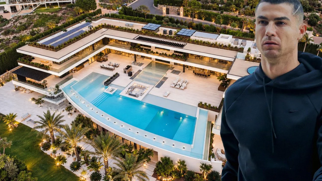 Cristiano Ronaldo'dan Lizbon'a 30 milyon euroluk saray! 23 oda, 7 banyo...