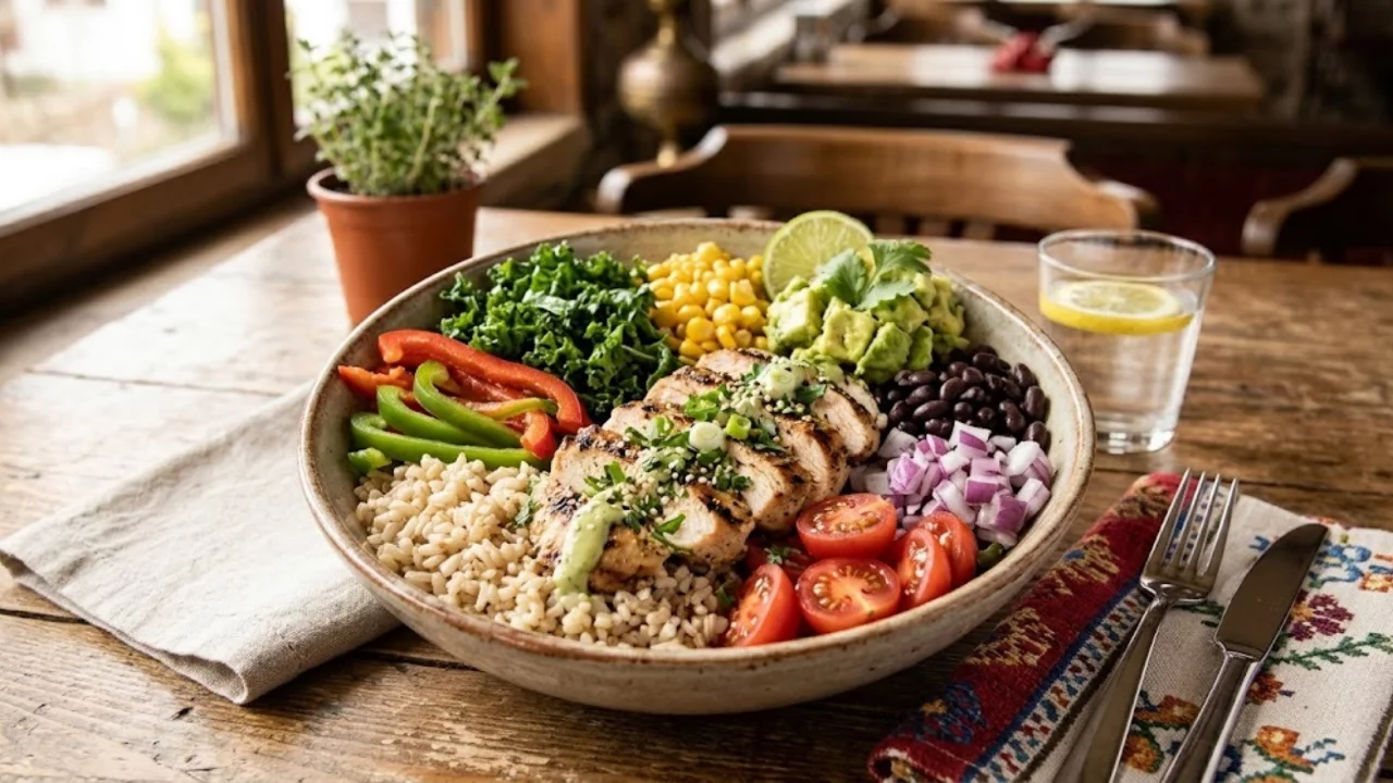 Chicken Bowl (Tavuklu Kase) Tarifi: Evde Pratik ve Doyurucu Bir Öğün
