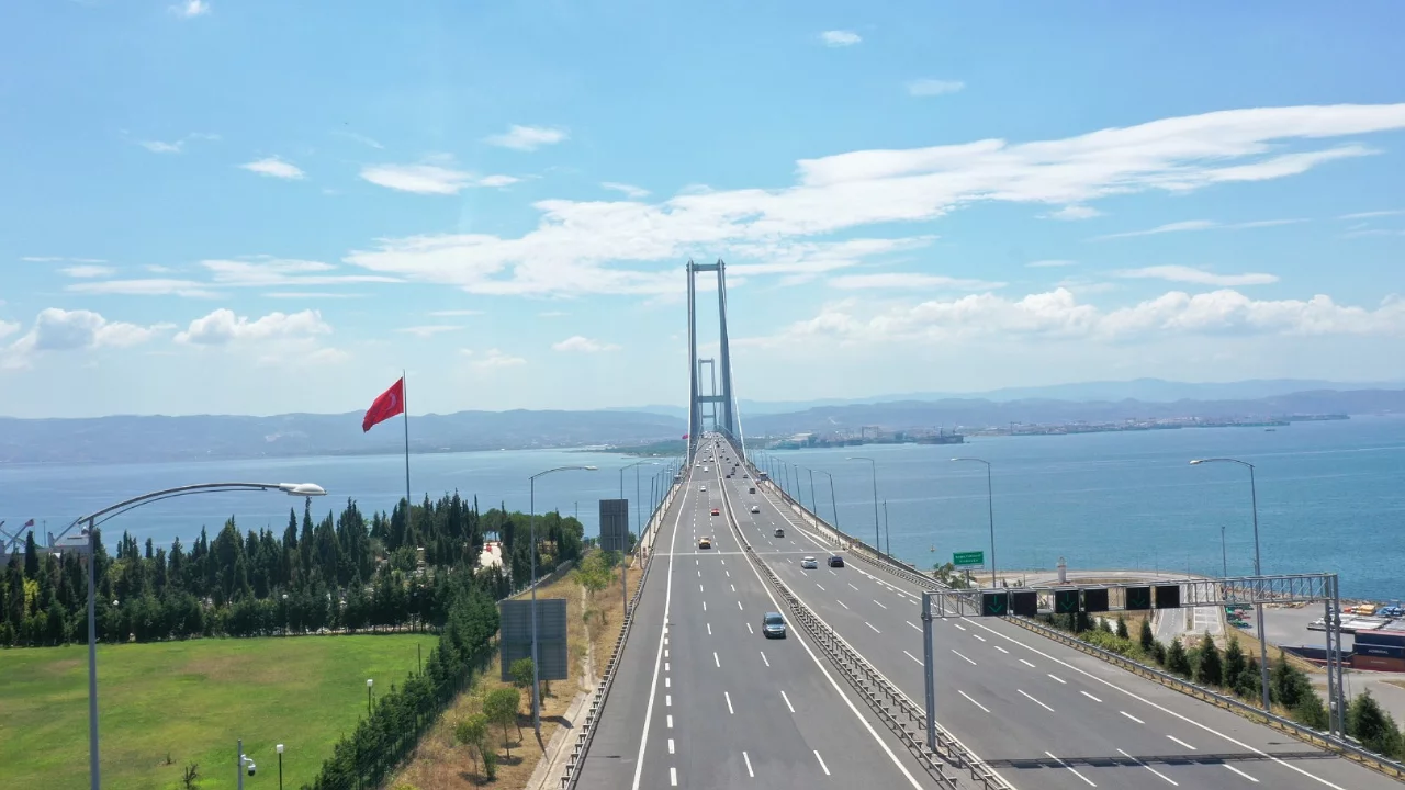 Osmangazi K&ouml;pr&uuml;s&uuml;'nde 14 saatlik trafik kısıtlaması