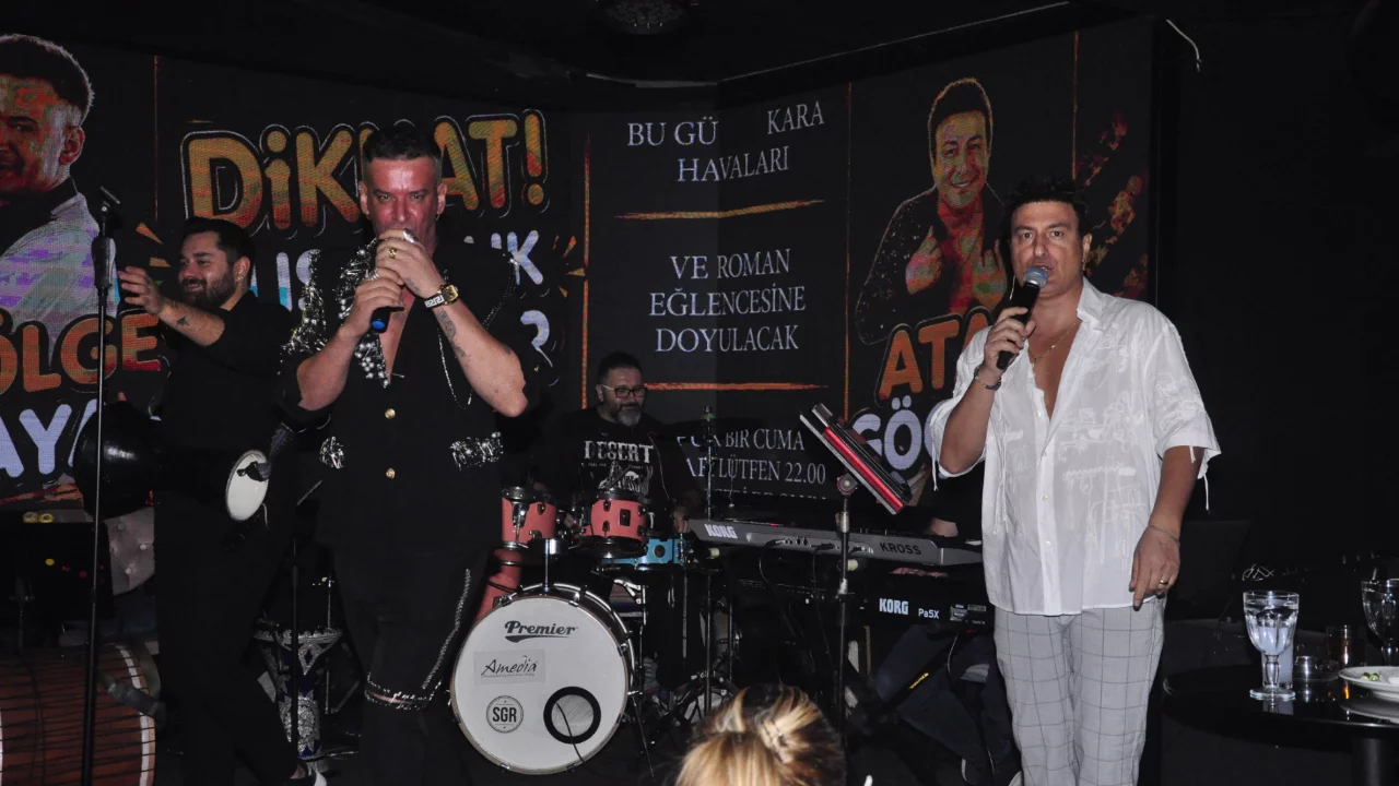 Gölge Rayan Güler ve Ata Göcen'den Bursa'da unutulmaz gece