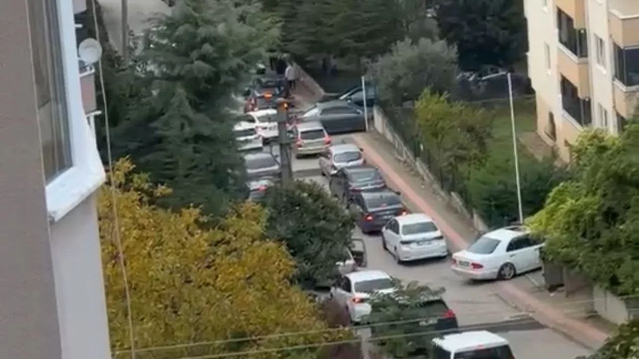 Bursa'da gelin almada skandal anlar! Silah sesleri mahalleyi inletti
