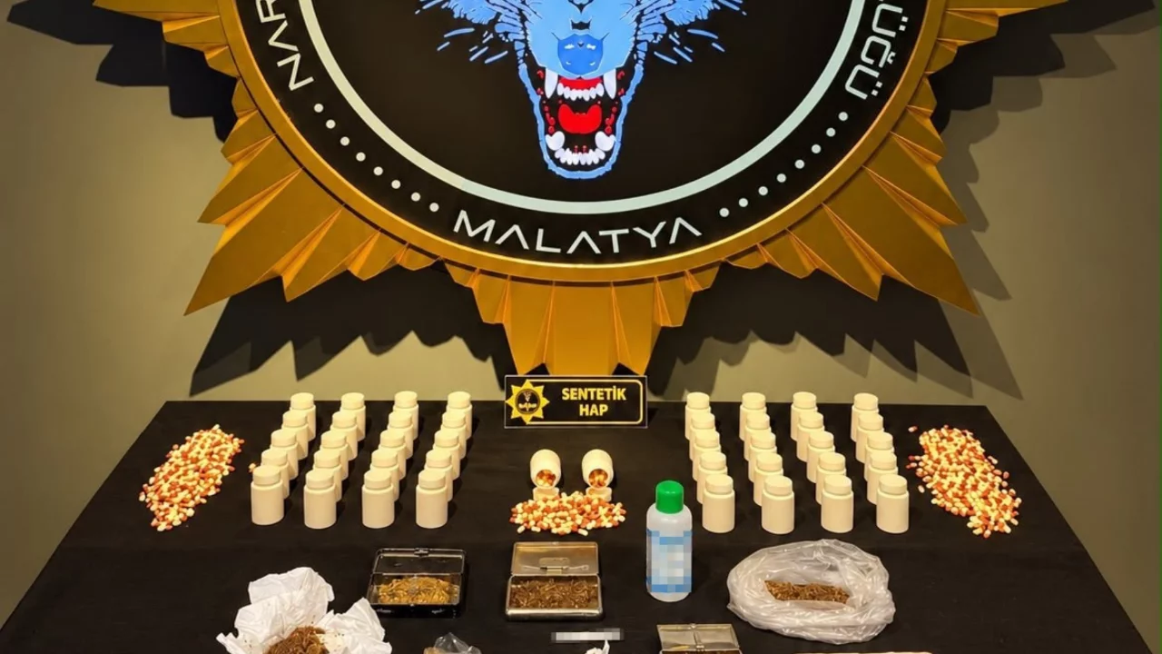 Malatya'da uyuşturucu operasyonunda 10 tutuklama