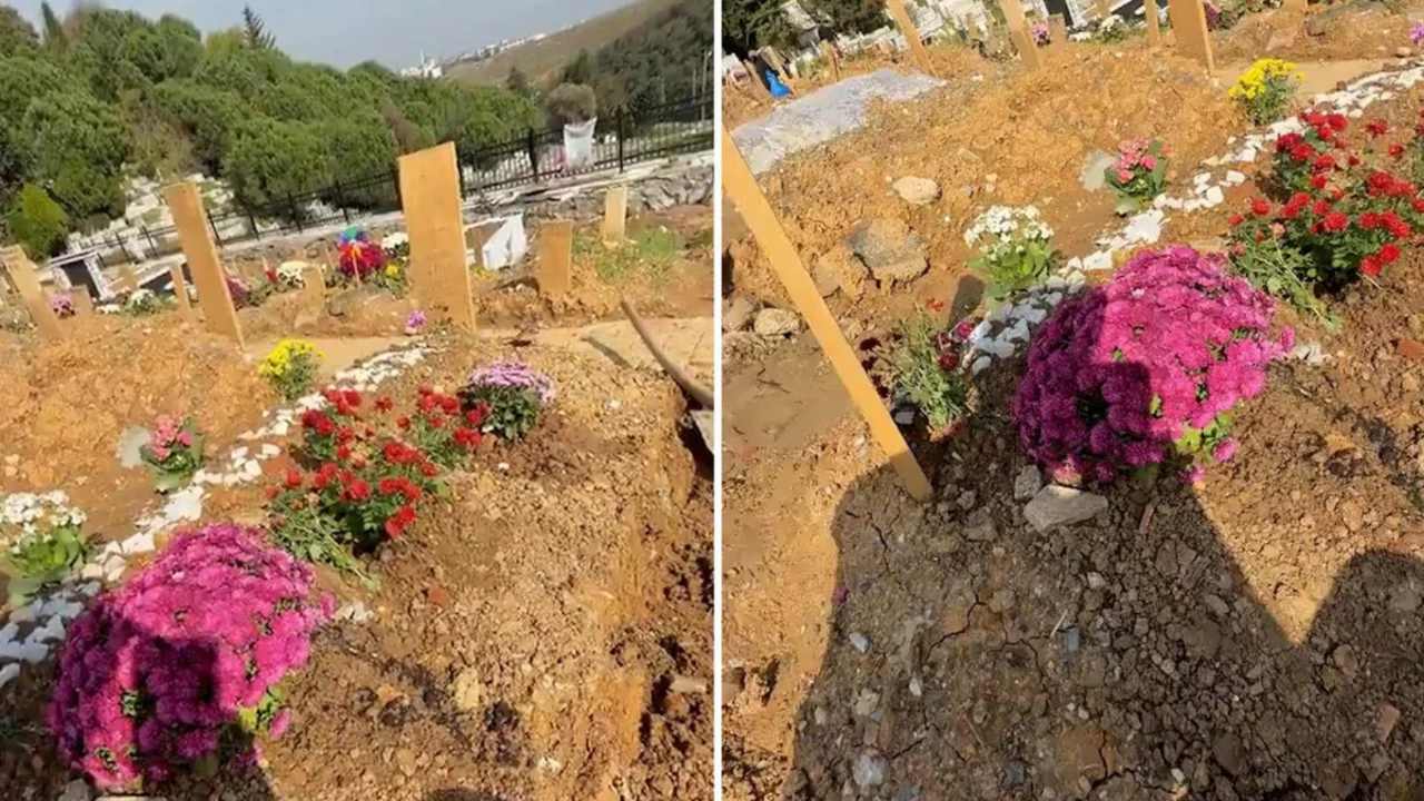 Mezarlıkta bir garip olay! "Baba duyuyorsan işaret gönder" dedi, sonrasında olanlar inanılmaz