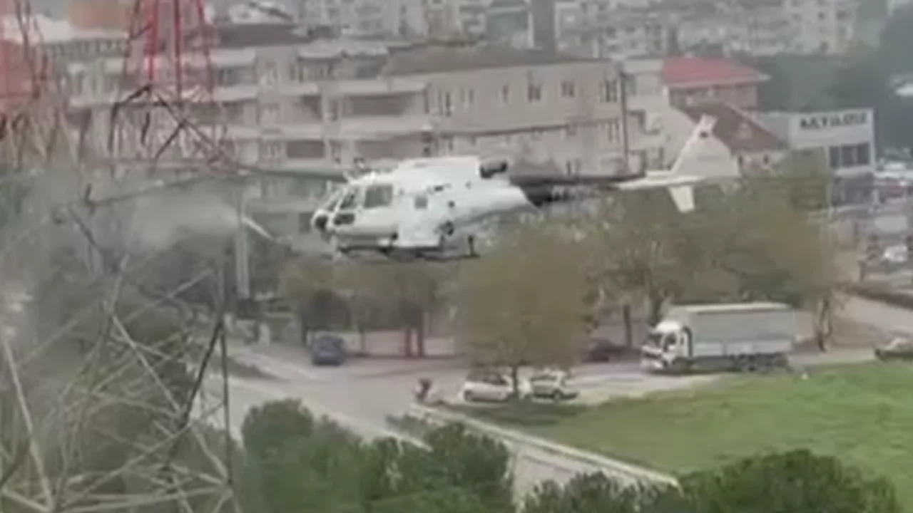 Bursa'da gökyüzündeki helikopter hareketliliğinin sırrı çözüldü!