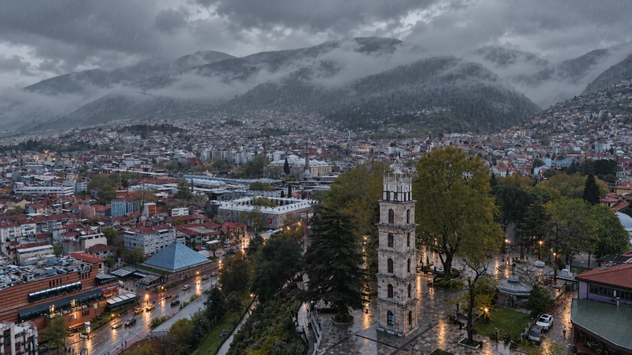 Bursa haritası sarıya döndü! Salı günü için kritik uyarı...
