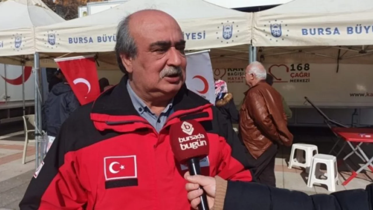 Orhangazi Kızılay Başkanı M&uuml;jdat G&uuml;rsoy'dan Kızılay Haftası mesajı