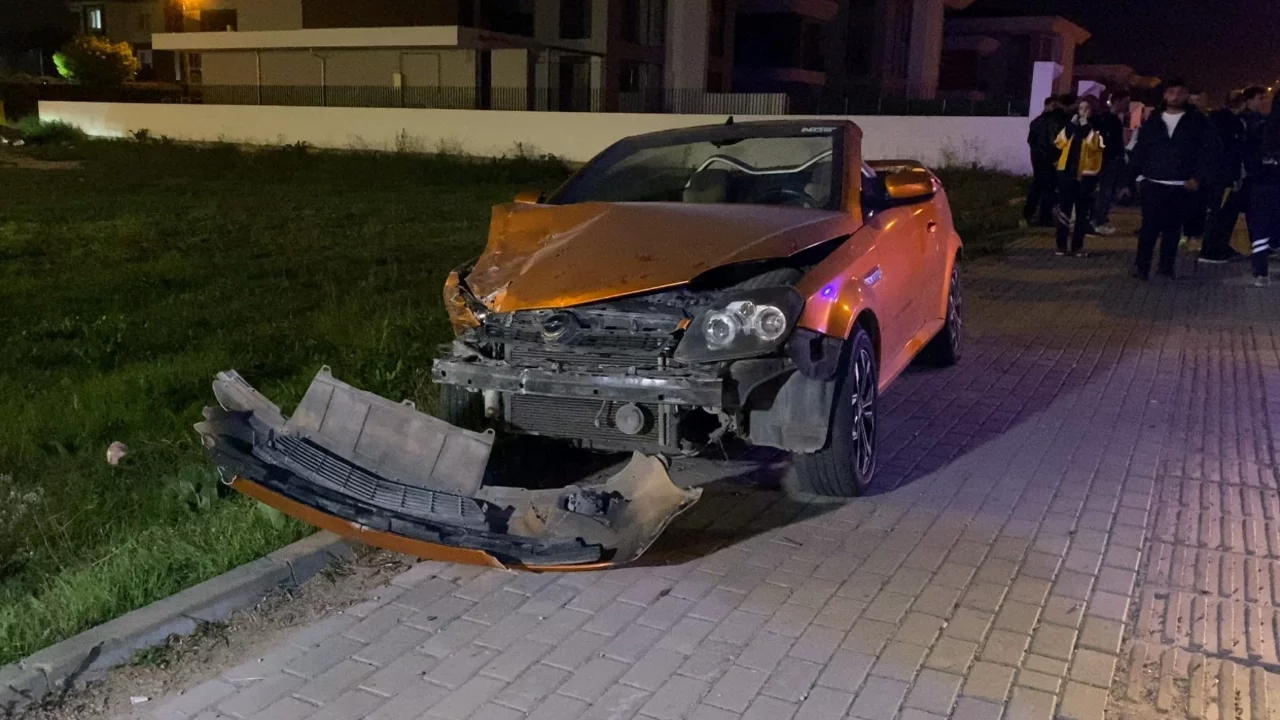 Bursa'da doğum g&uuml;n&uuml;nde kaza ge&ccedil;irdi! Hastaneden b&ouml;yle &ccedil;ıktı
