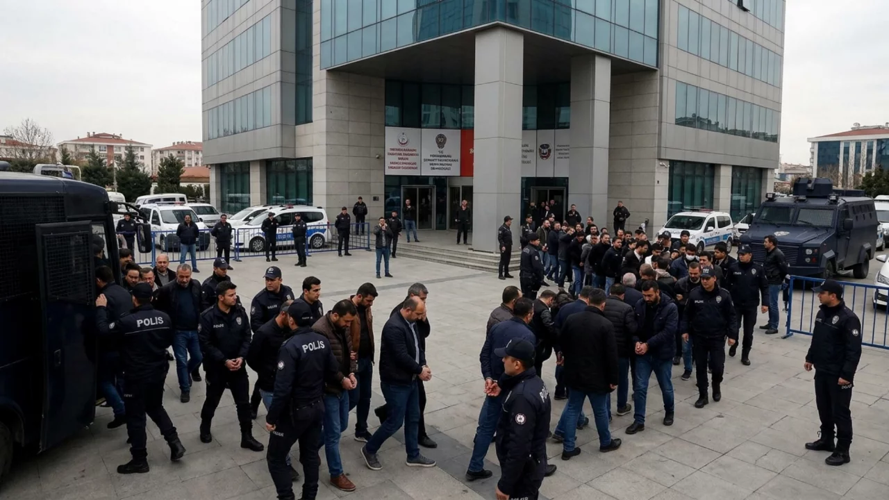 Bakan Gürlek duyurdu! 23 şirkete kayyum atandı, onlarca kişi gözaltında