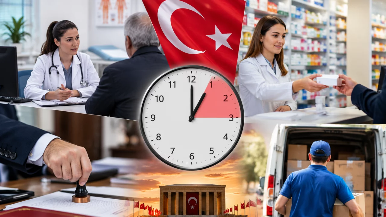 28 Ekim Sağlık Ocakları, Eczaneler, Noterler ve Kargolar A&ccedil;ık mı?