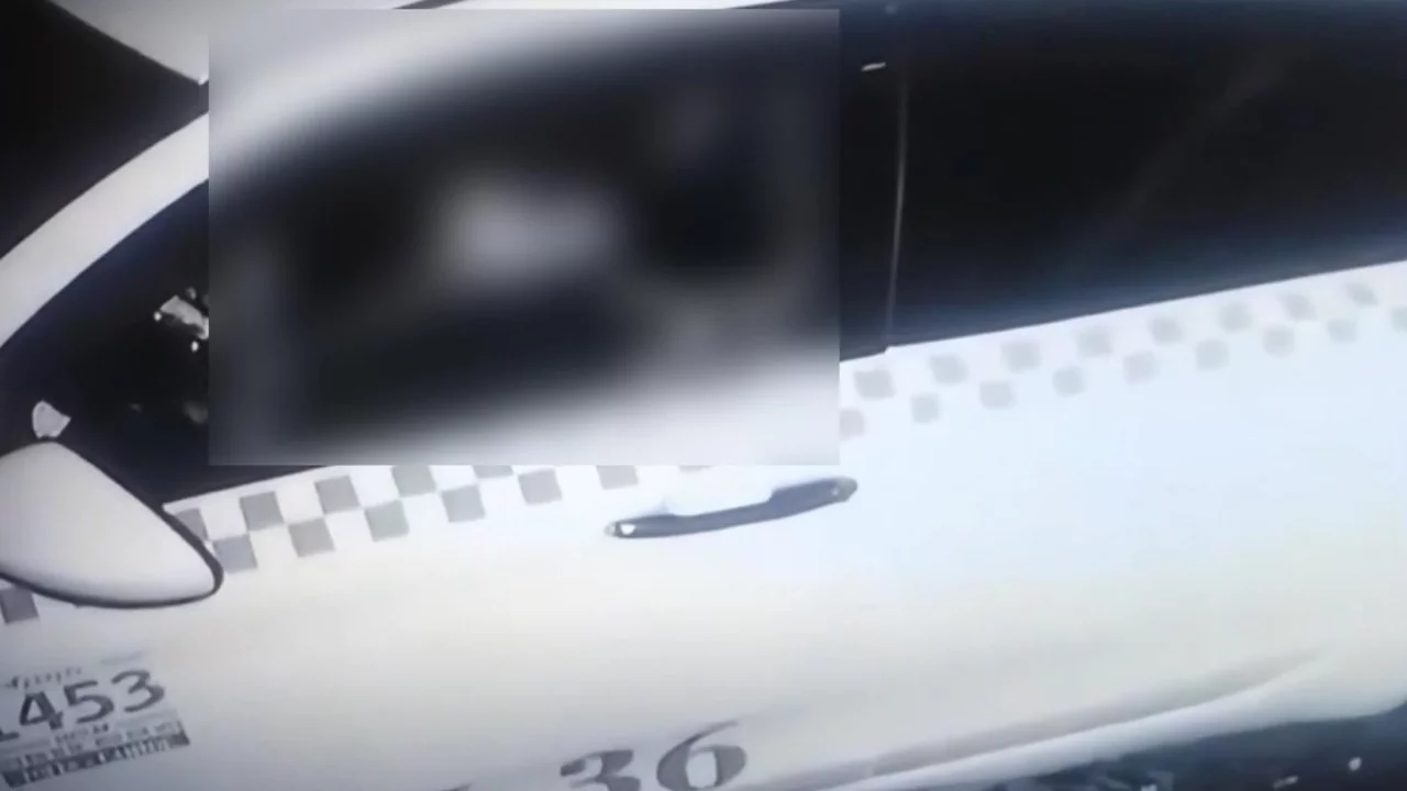 Takside mide bulandıran g&ouml;r&uuml;nt&uuml;! Hastanenin yanına park edip...