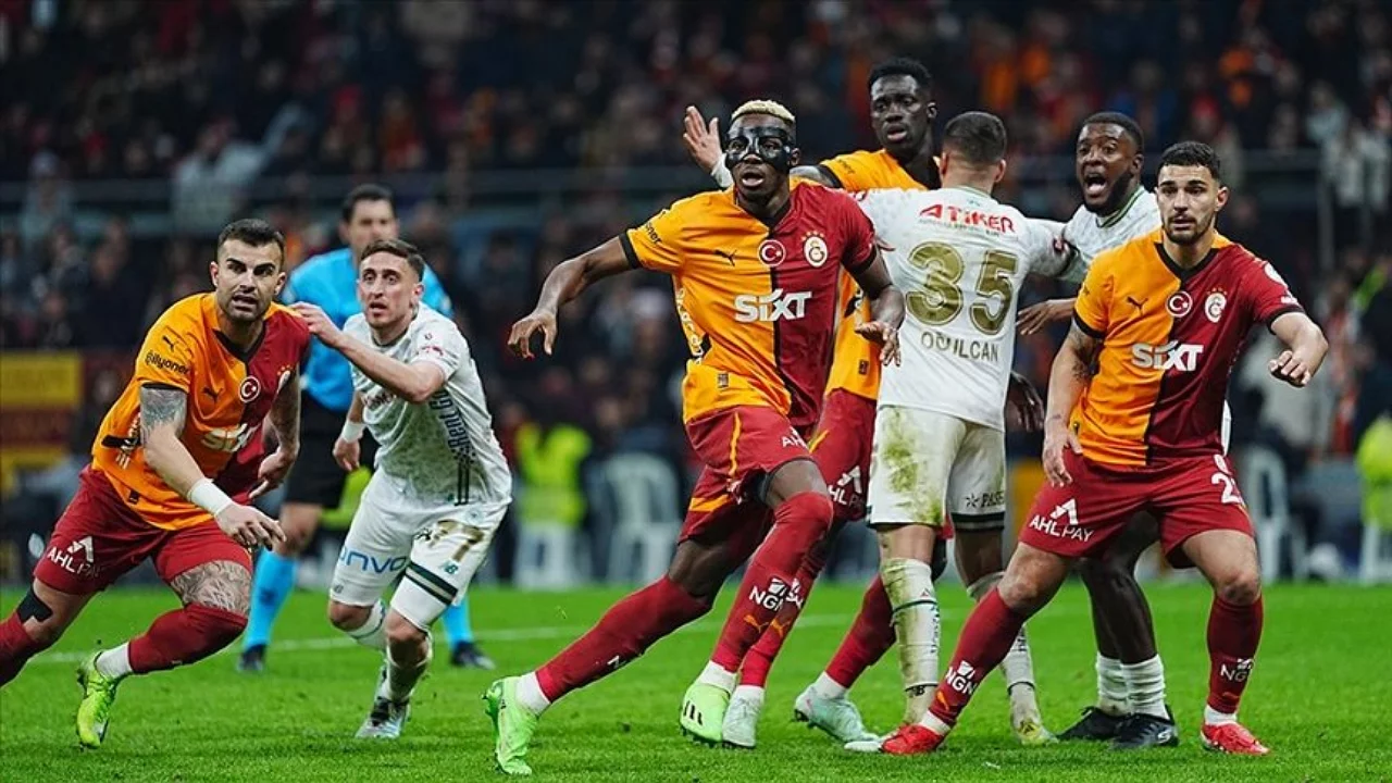 Galatasaray ile Konyaspor ligde 51. randevuda