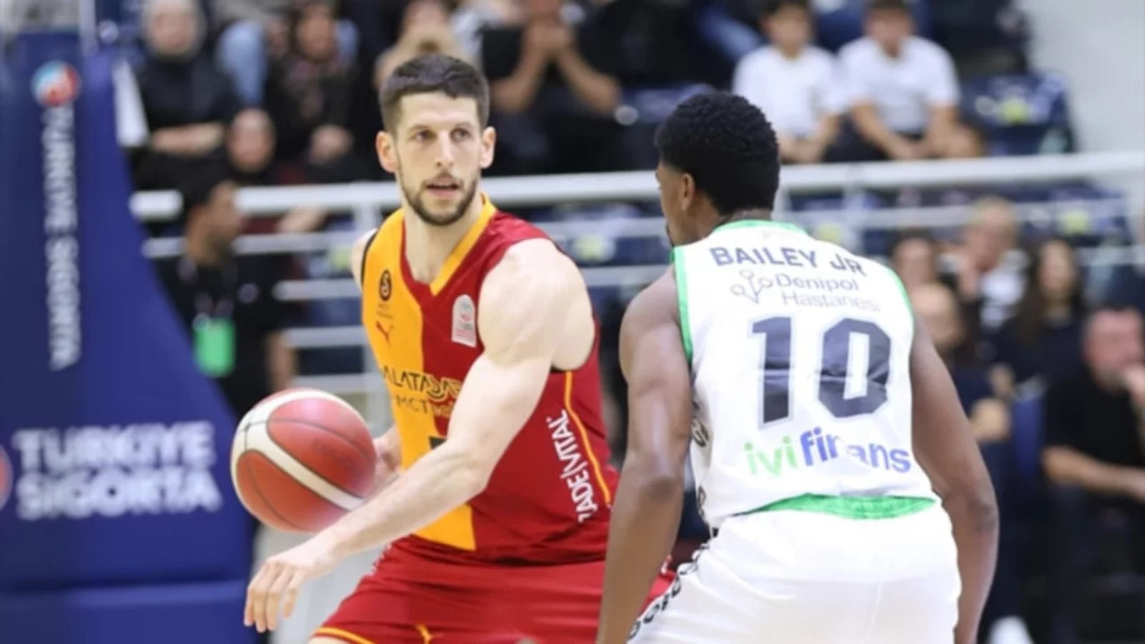 Galatasaray, Denizli Basket deplasmanında kazandı