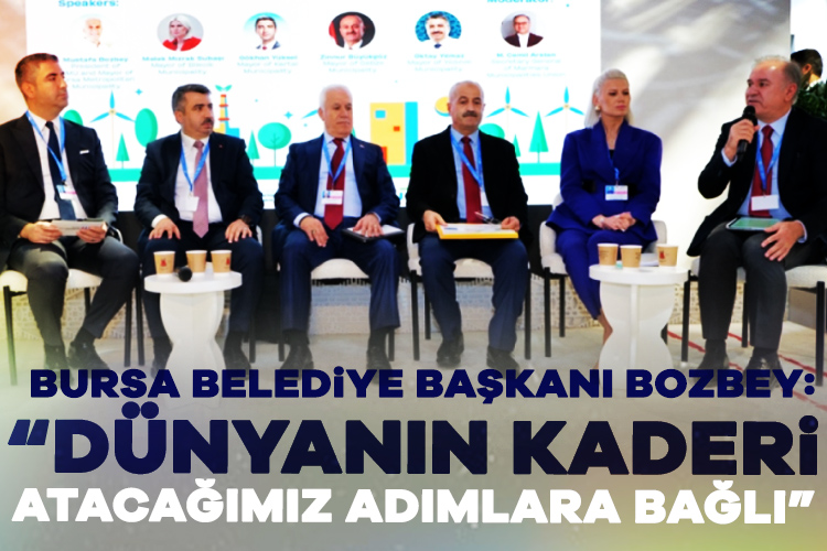 Başkan Bozbey, COP29&#039;da Marmara Bölgesi&#039;nin sera gazı sorununa dikkat çekti