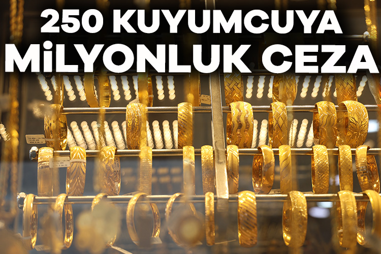 Diyarbakır&#039;da 250 kuyumcuya 2 ila 20 milyon arasında &quot;IBAN&quot; cezası