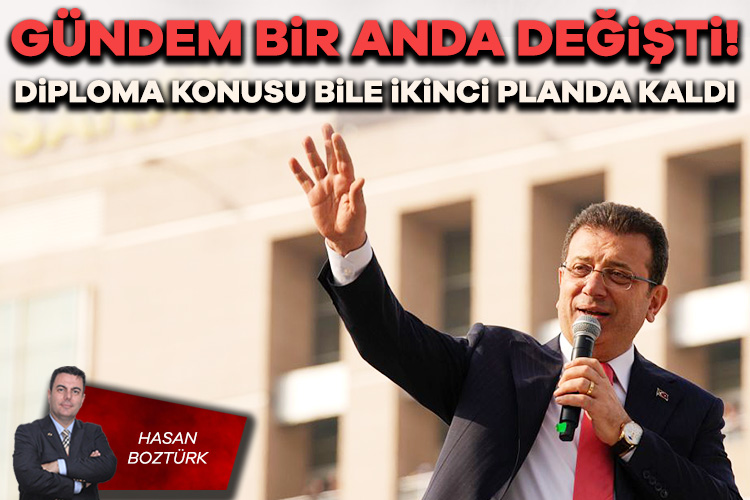Hasan Boztürk; Gündem bir anda değişti! Diploma konusu bile ikinci planda kaldı 