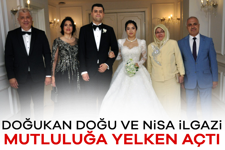 Doğukan Doğu ve Nisa İlgazi mutluluğa yelken açtı