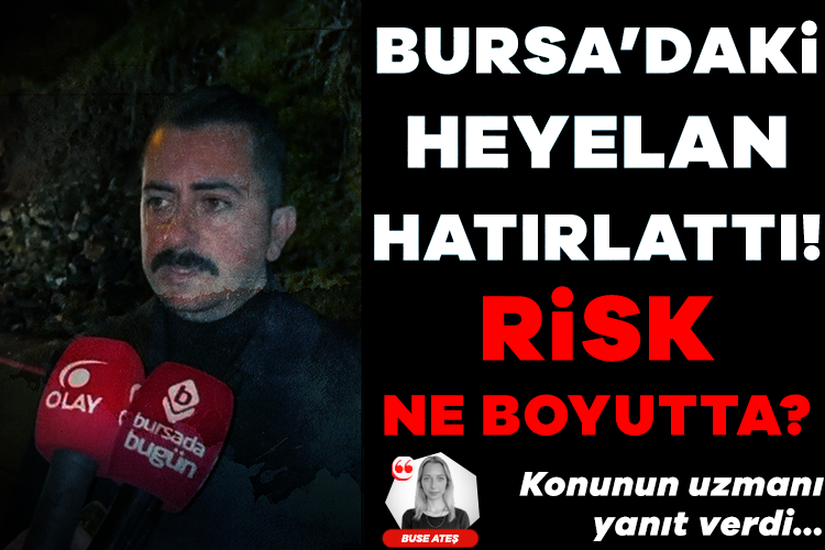 Bursa'da tarihi bölgede heyelan paniği! Uzman isimden riskli yapılar için uyarı...