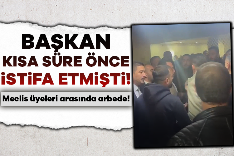 Keçiören'de işler karışık! Meclis üyeleri arasında arbede!