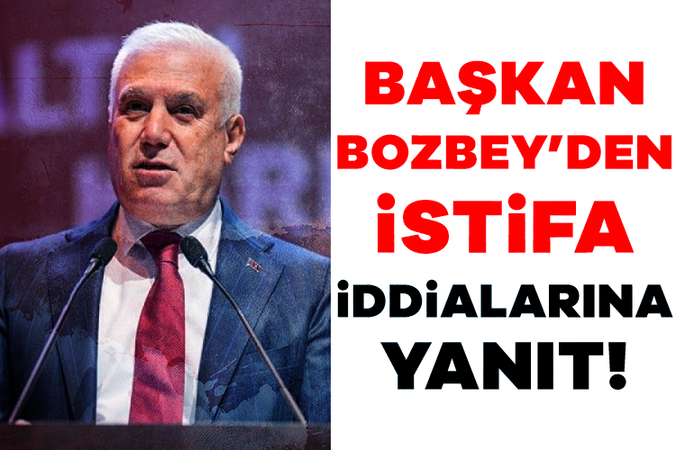 Bursa Büyükşehir Belediye Başkanı Mustafa Bozbey'den istifa iddialarına yanıt!