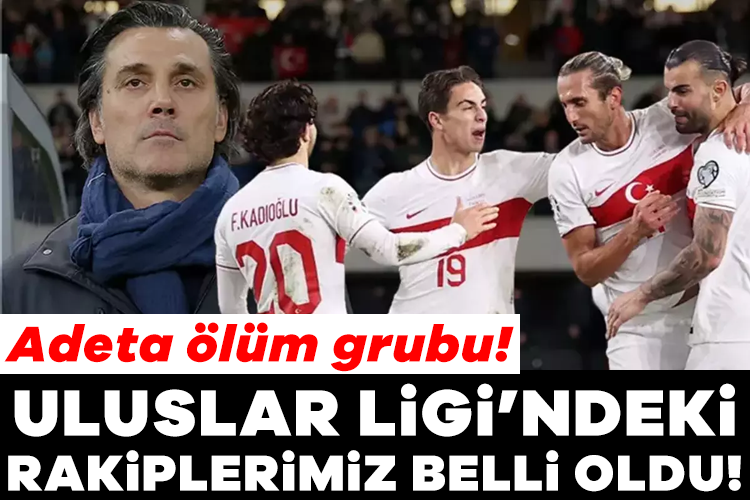 UEFA Uluslar Ligi'nde A Milli Futbol Takımı'nın rakipleri belli oldu