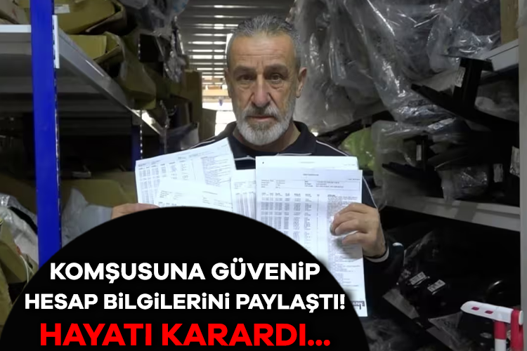 Kızının komşusuna telefon bankacılığı bilgilerini verdi, hayatı karardı