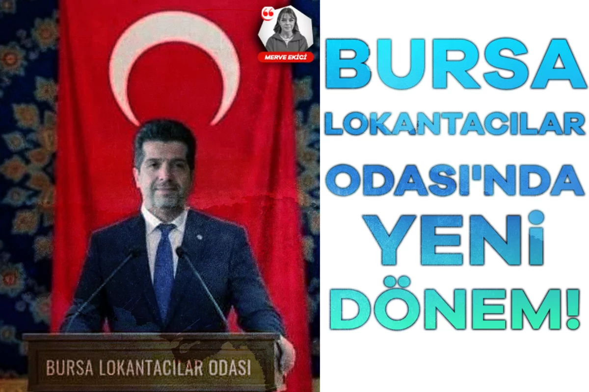 Bursa Lokantacılar Odası'nda yeni dönem! Bir devir sona erdi...