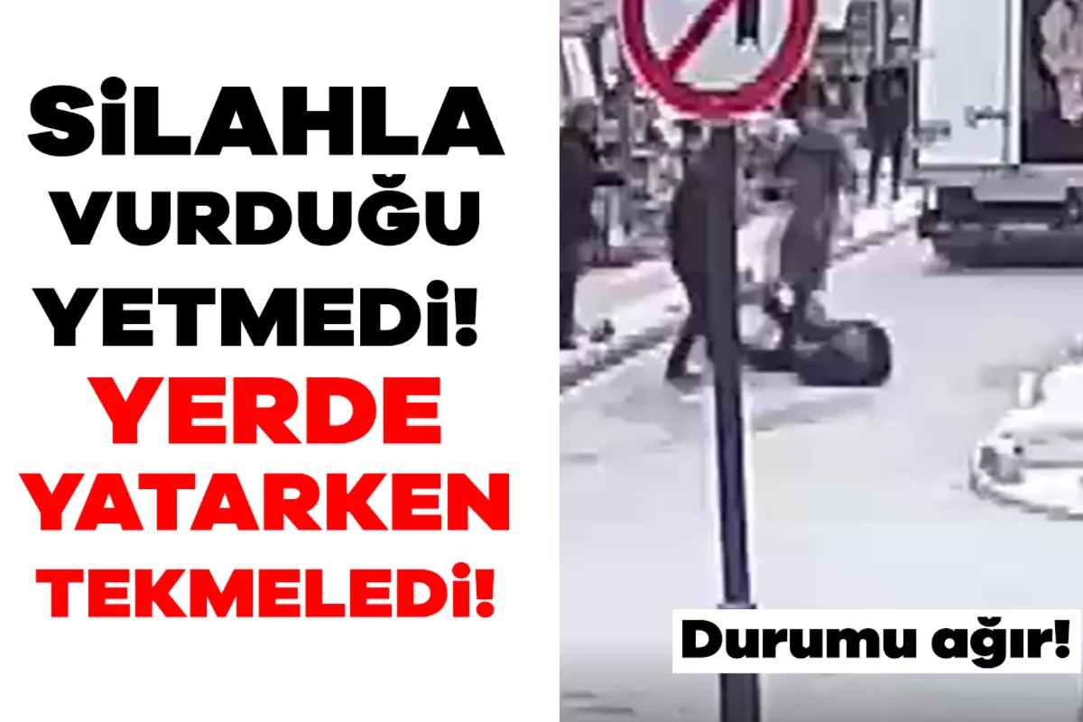 Elazığ'da korku dolu dakikalar! Önce vurdu, sonra tekmeledi...