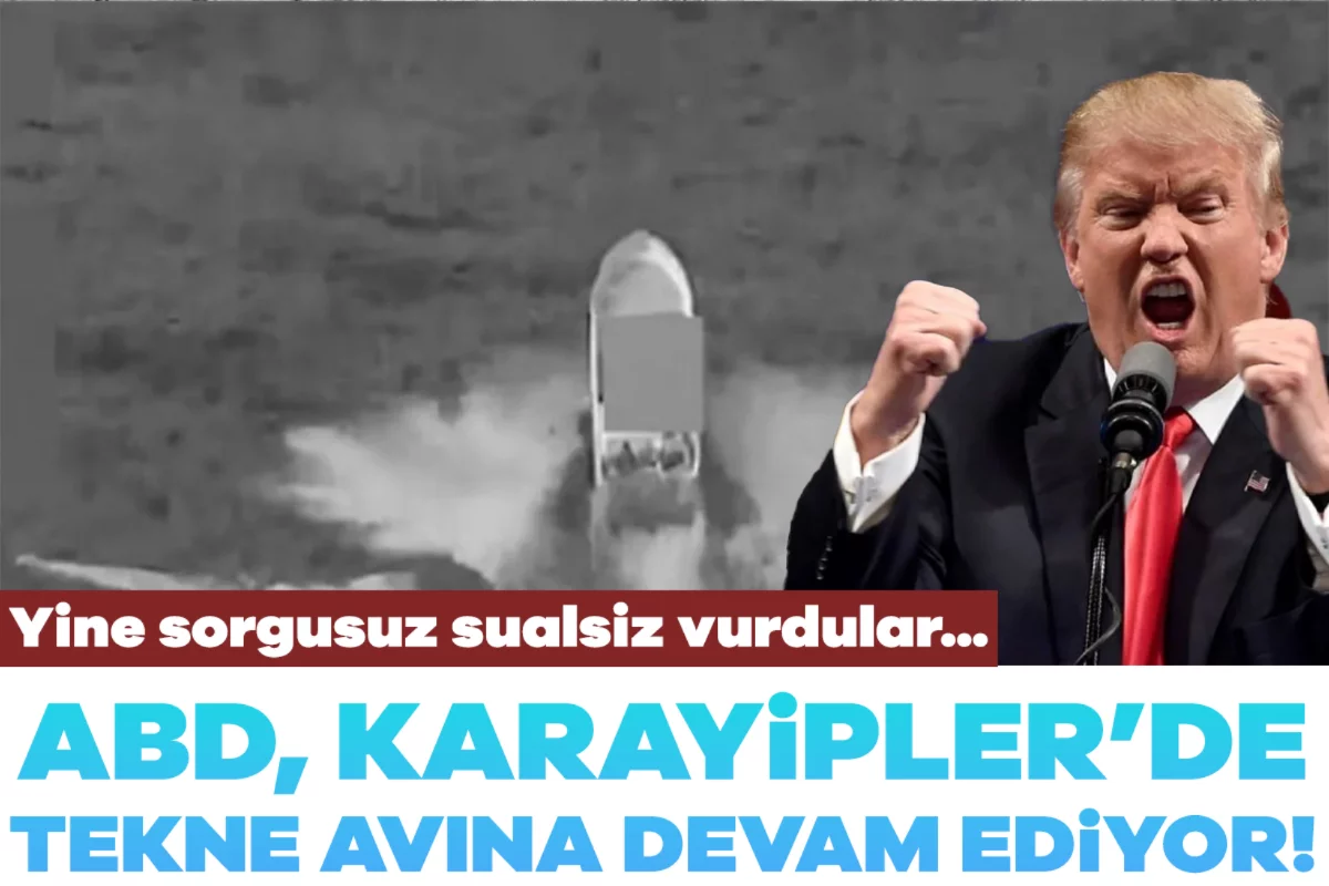 ABD, Karayipler'de tekne avına devam ediyor!