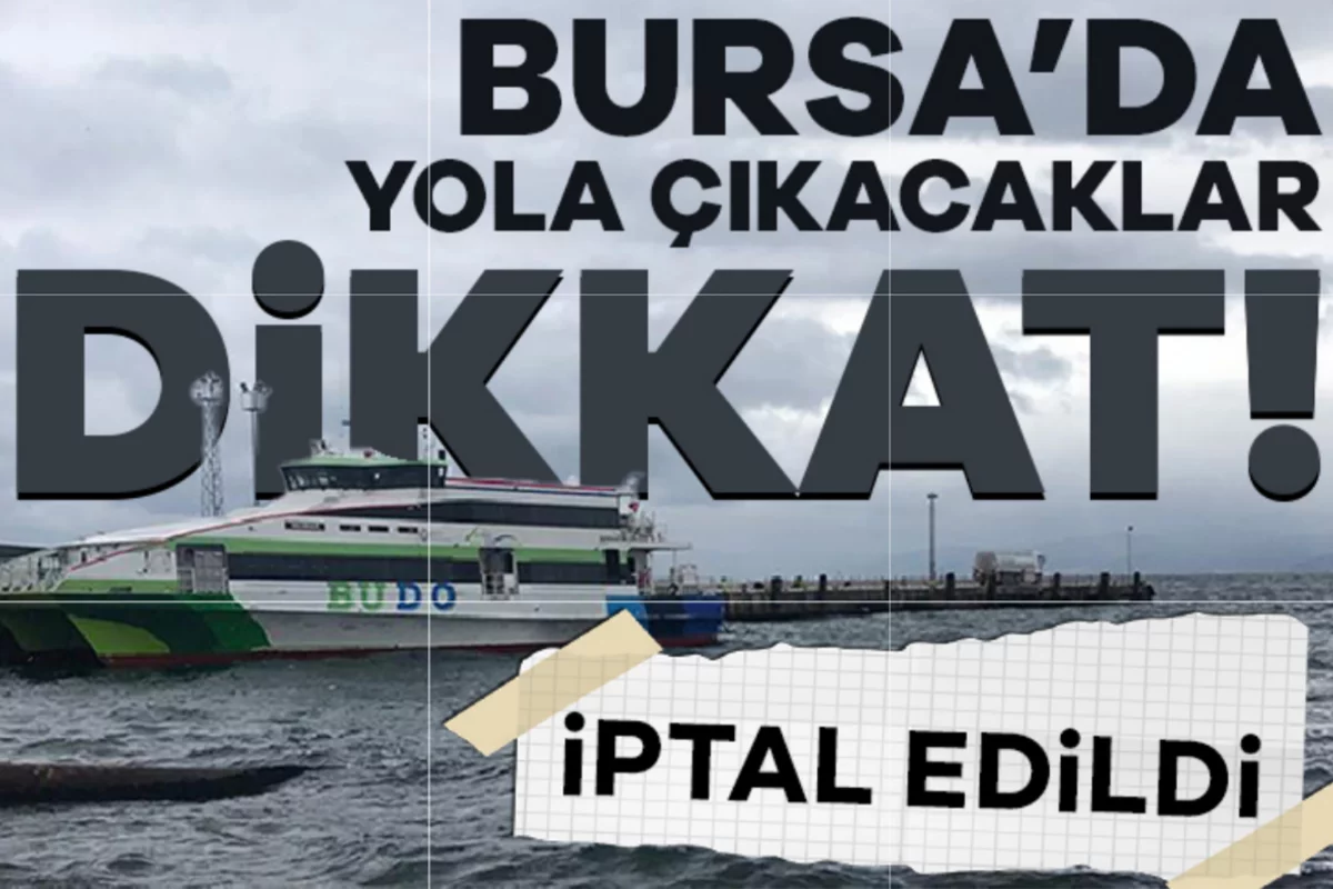 BUDO'nun seferlerine fırtına engeli