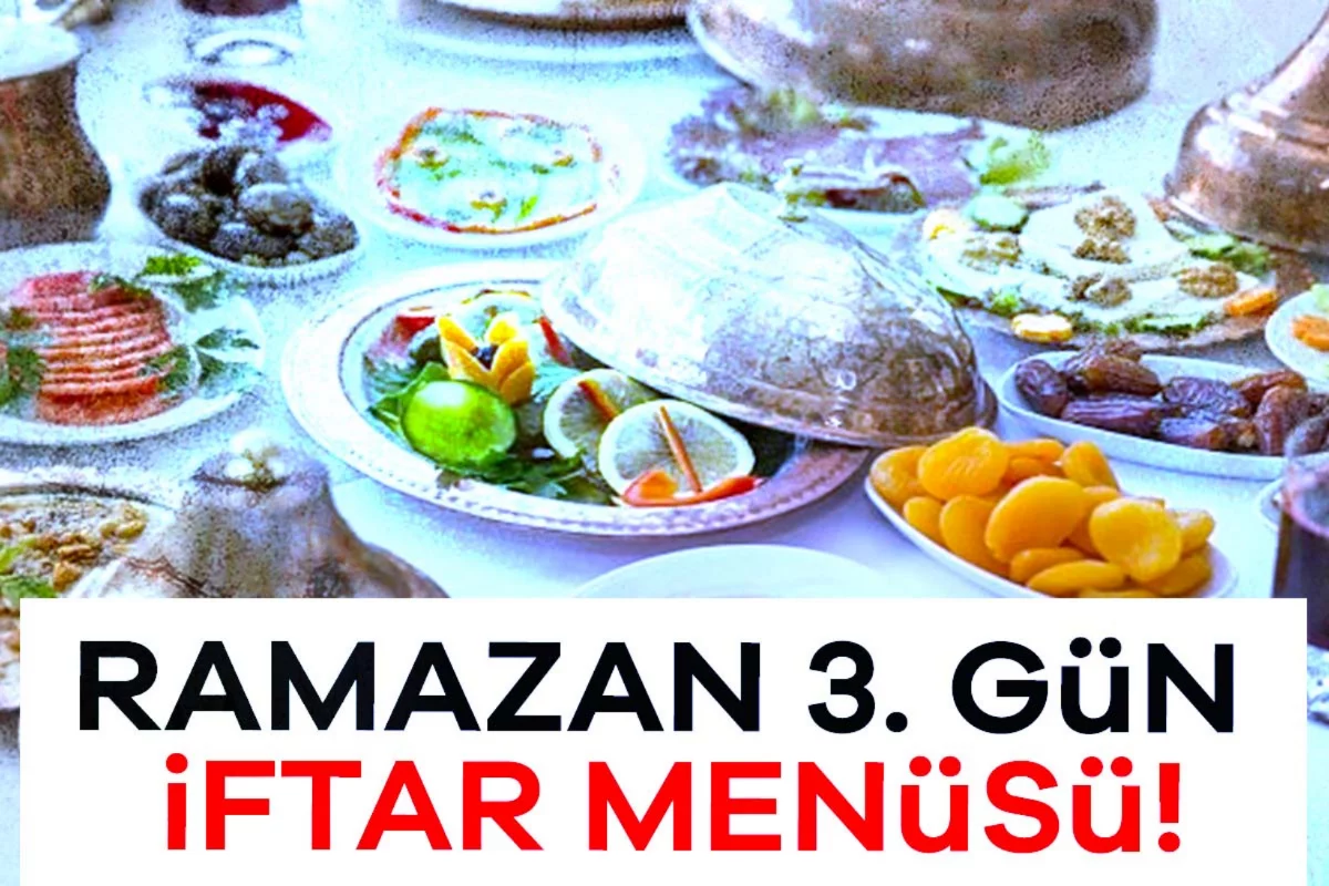 Ramazan 3. gün iftar menüsü! 2026 Ramazan if...