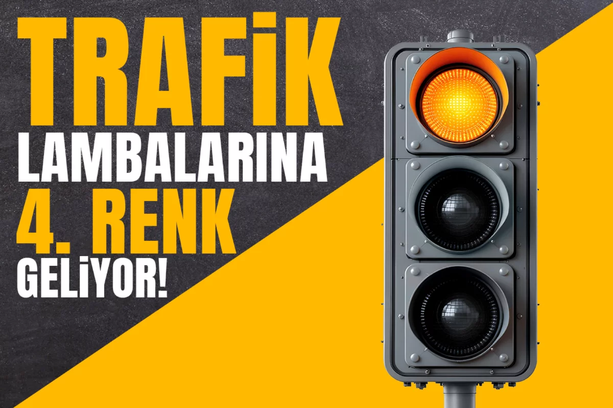 Trafik lambalarına 4. renk geliyor!
