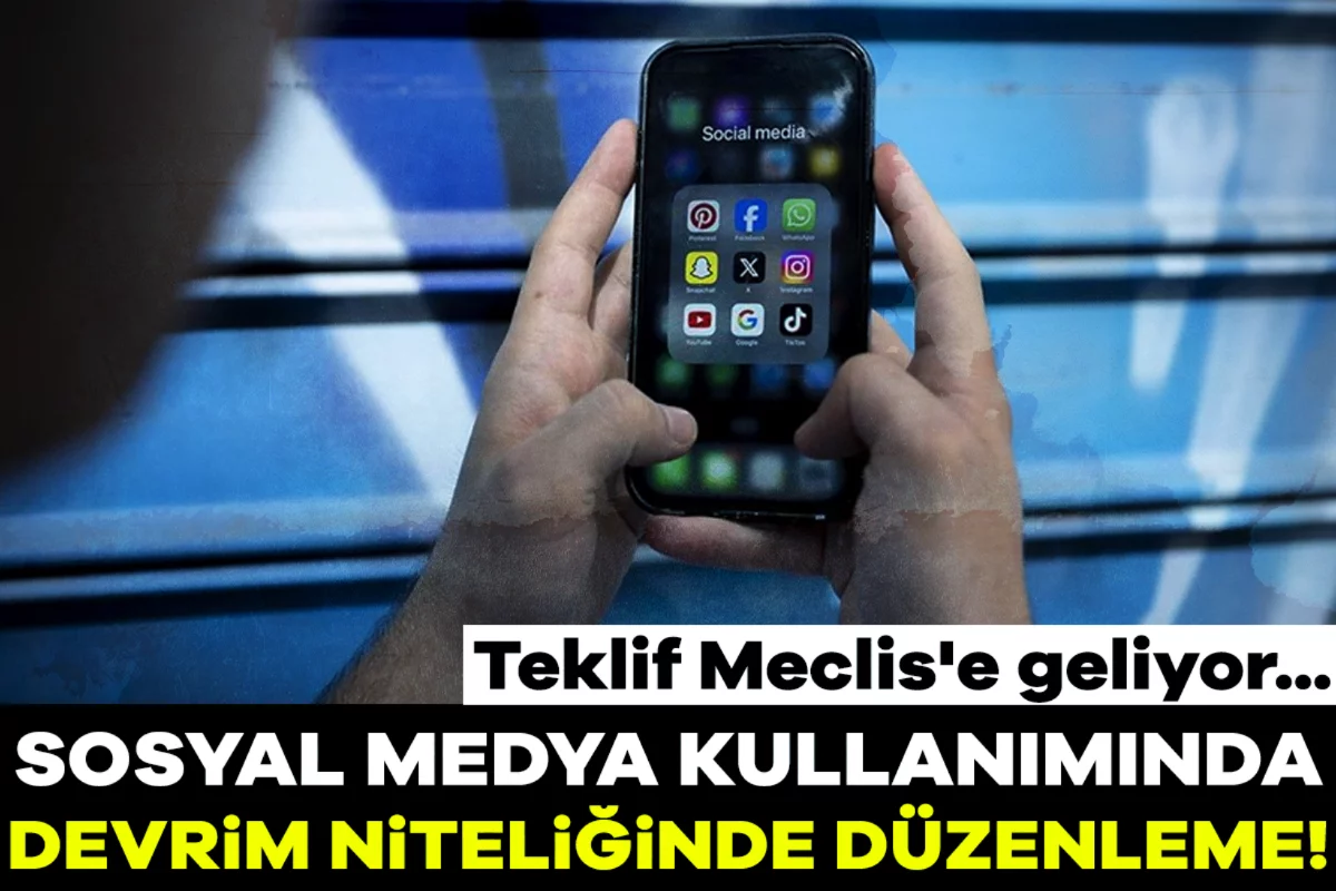 Sosyal medya kullanımında devrim niteliğinde düzenleme! Teklif Meclis'e geliyor...