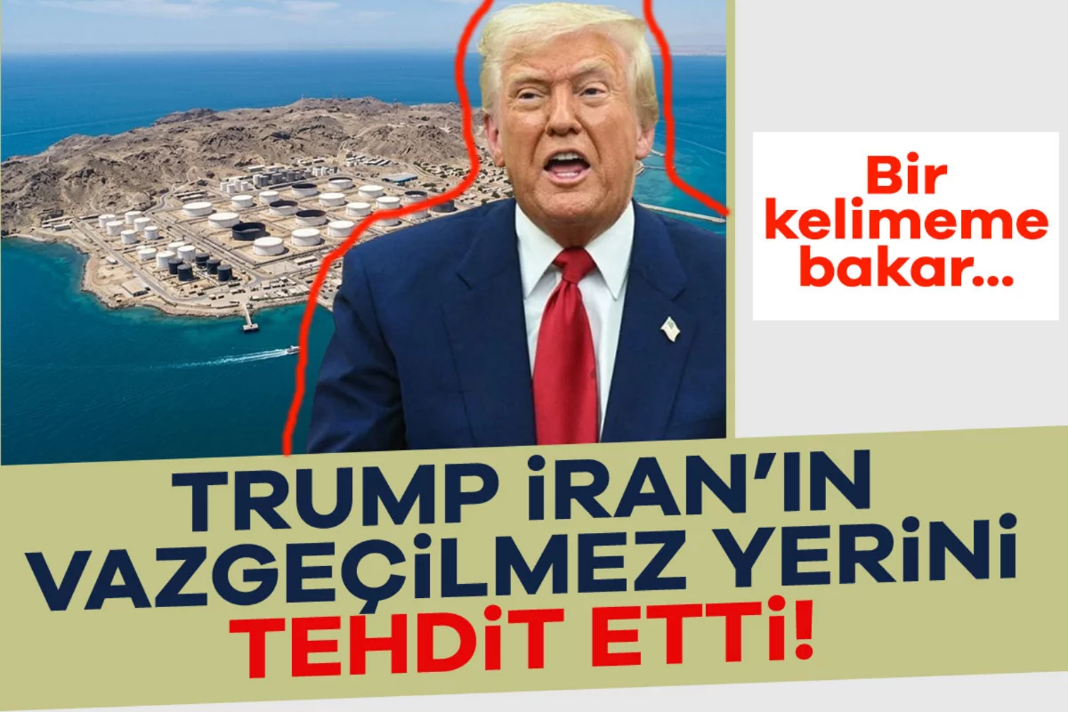 Trump: Hark Adası'ndaki her şeyi yok etmemiz bir kelimeme bakar