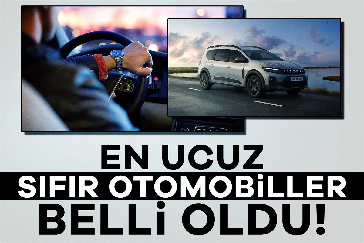 En ucuz sıfır otomobiller belli oldu!