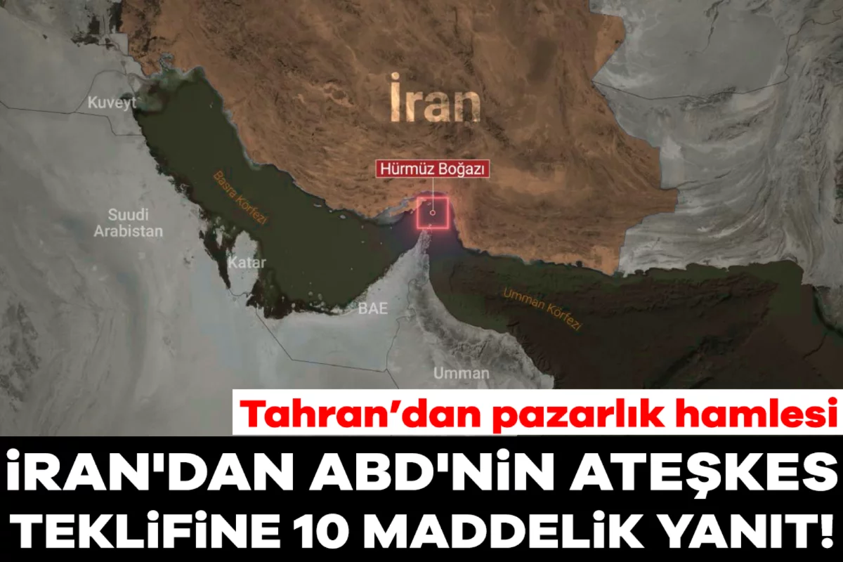 İran'dan ABD'nin ateşkes teklifine 10 maddelik yanıt!
