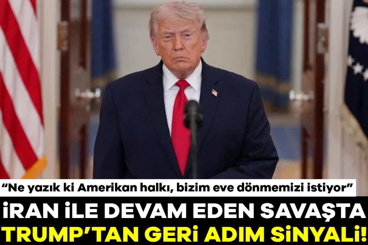 ABD Başkanı Trump: Ne yazık ki Amerikan halkı, bizim eve dönmemizi istiyor