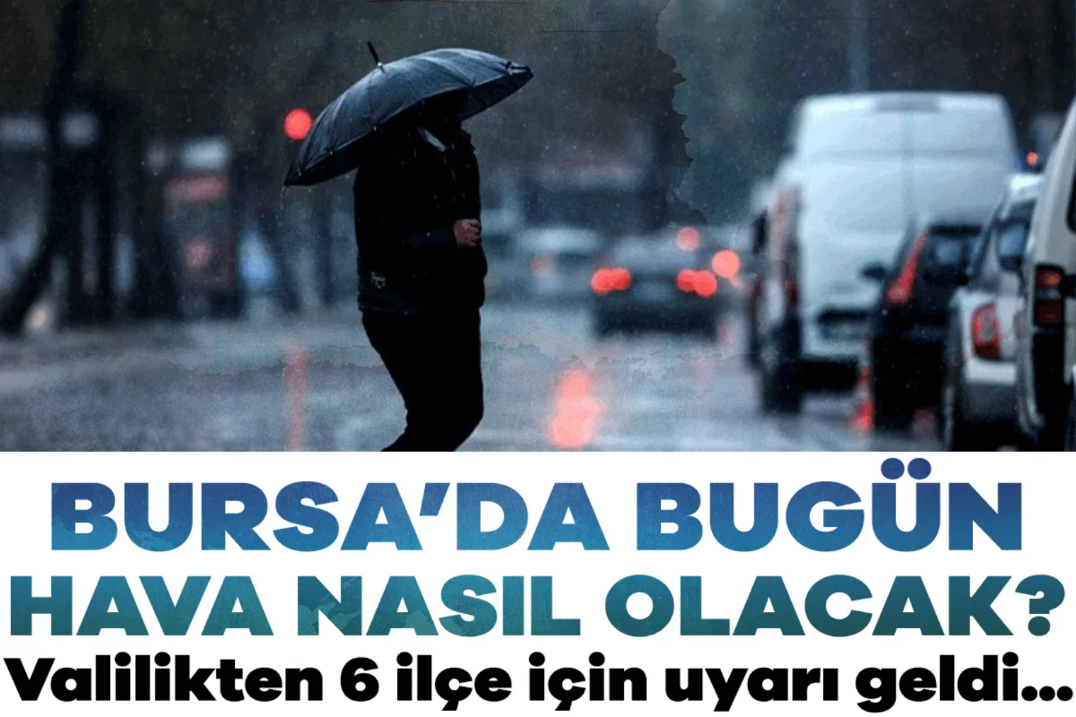 Bursa'da bugün hava nasıl olacak? Meteoroloji güncel tahmin raporunu paylaştı (8 Nisan Çarşamba)