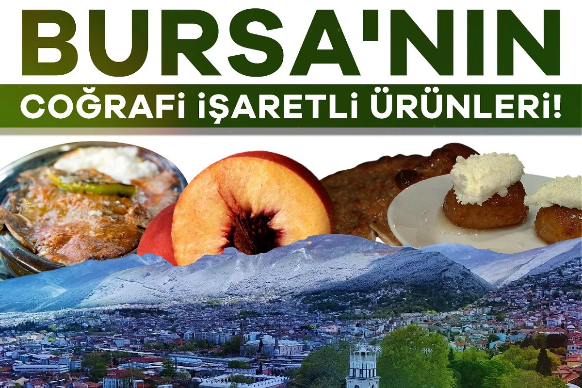 İşte Bursa'nın coğrafi işaretli ürünleri!