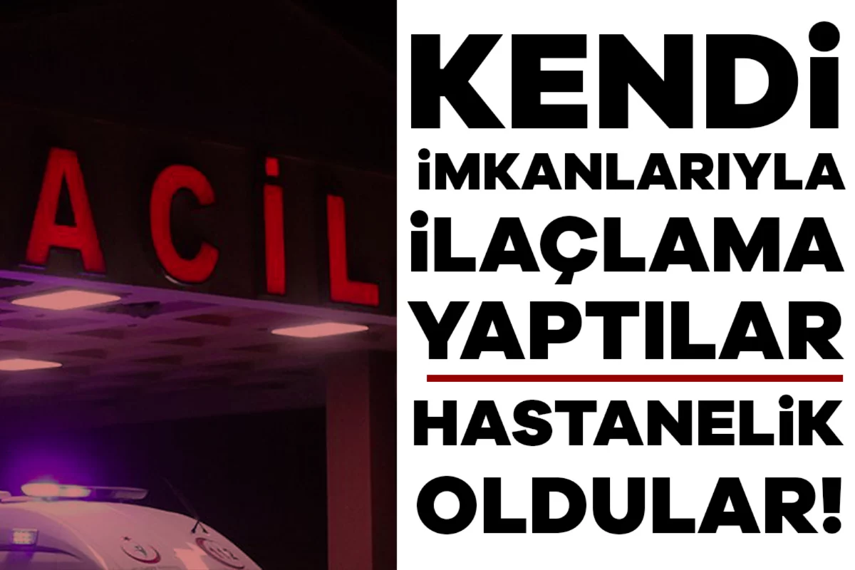 Kendi imkanlarıyla ilaçlama yaptılar, zehirlendiler!